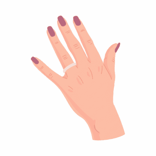 Hand with ring