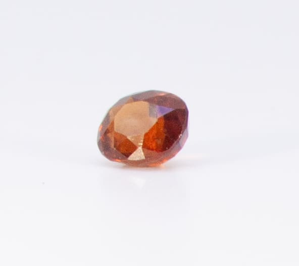 2.5ct Orange Citrine VVS Oval Shape (8.3x6.9x5 mm) Unheated gemstone from Sri Lanka