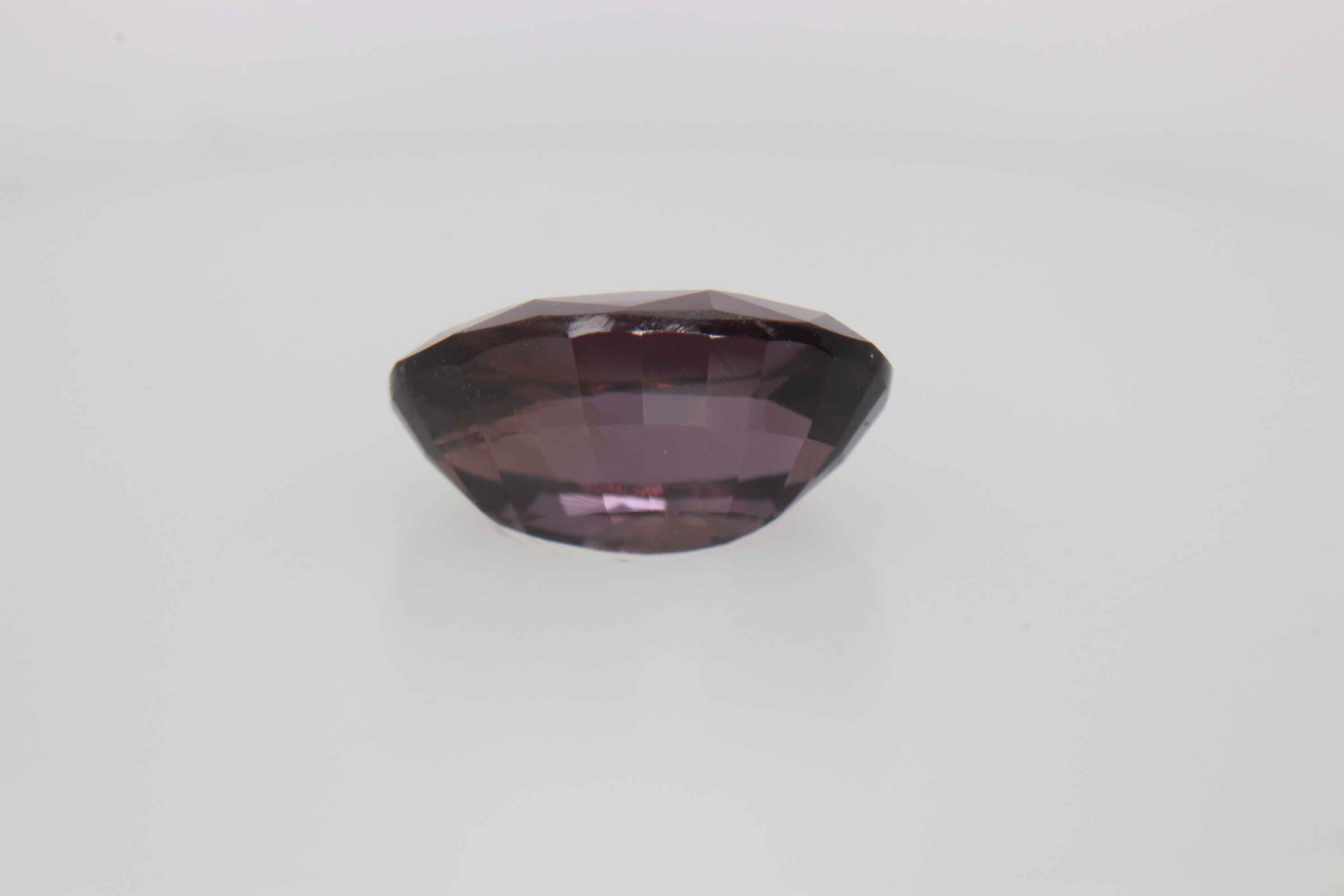 1.25ct Purple Spinel SI1 Oval Shape (7.9x5x3.8 mm) Unheated gemstone from Sri Lanka