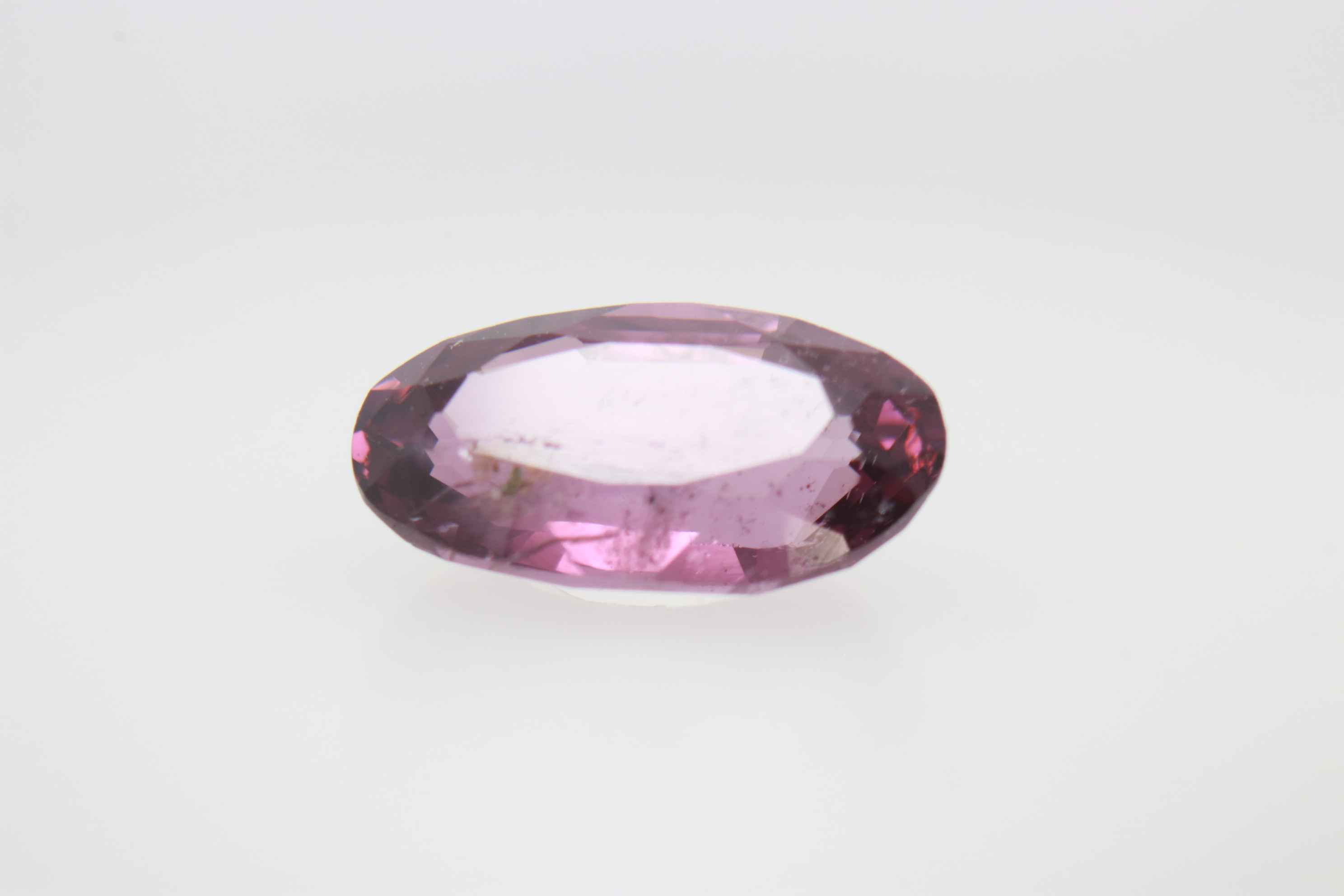 1.55ct Deep Pink Spinel Cloud Oval Shape (9.3x5.4x3.6 mm) Unheated gemstone from Sri Lanka