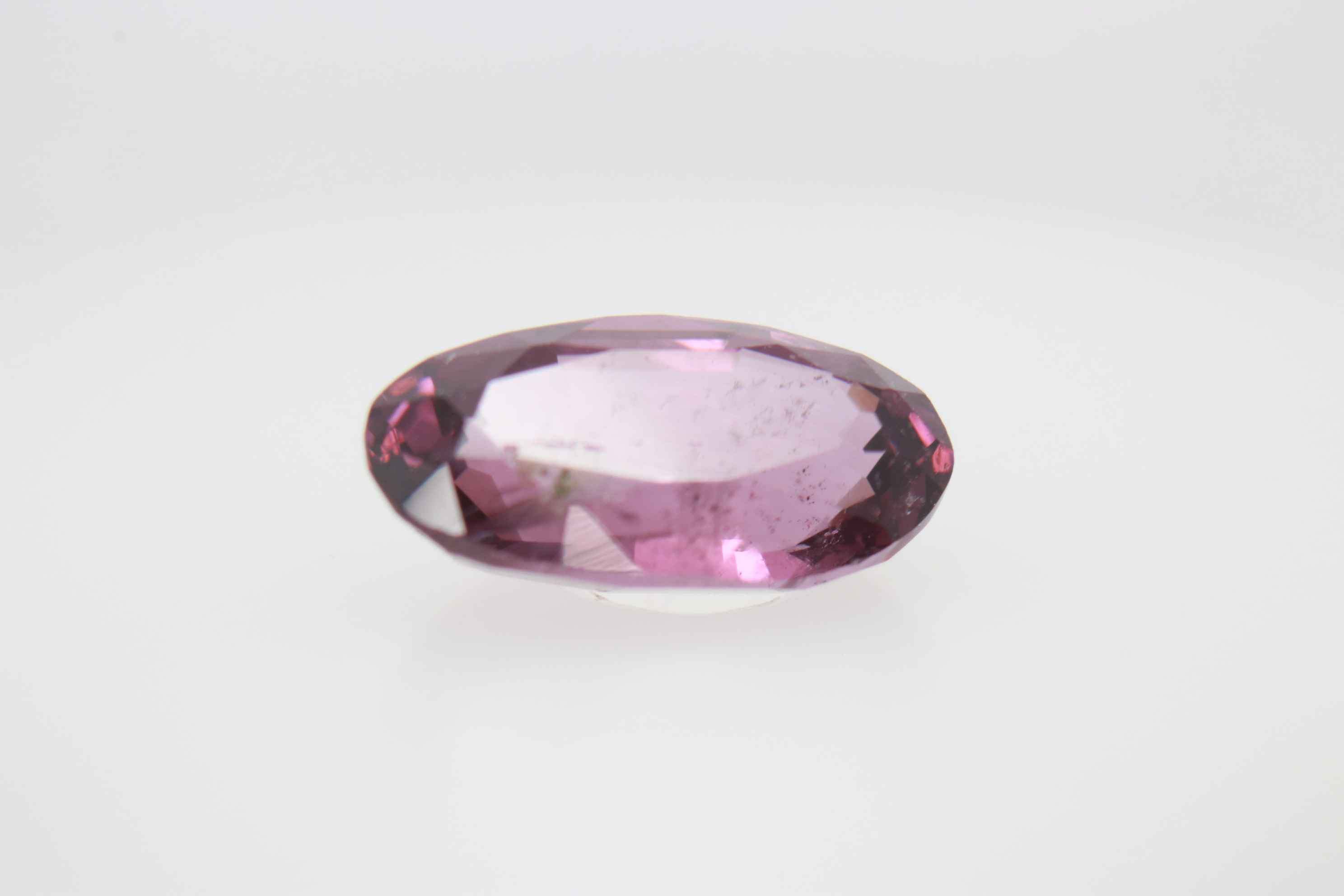 1.55ct Deep Pink Spinel Cloud Oval Shape (9.3x5.4x3.6 mm) Unheated gemstone from Sri Lanka