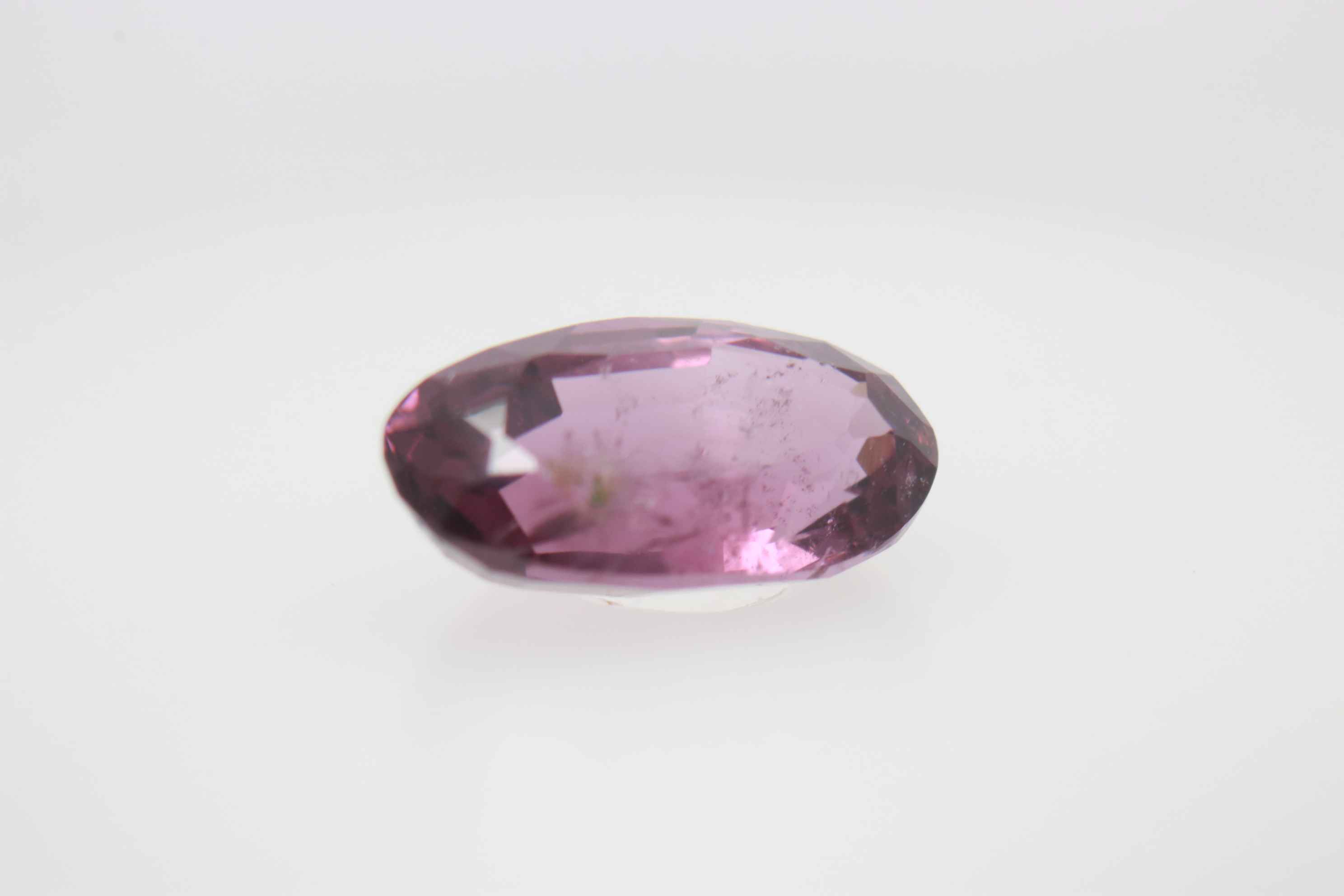 1.55ct Deep Pink Spinel Cloud Oval Shape (9.3x5.4x3.6 mm) Unheated gemstone from Sri Lanka