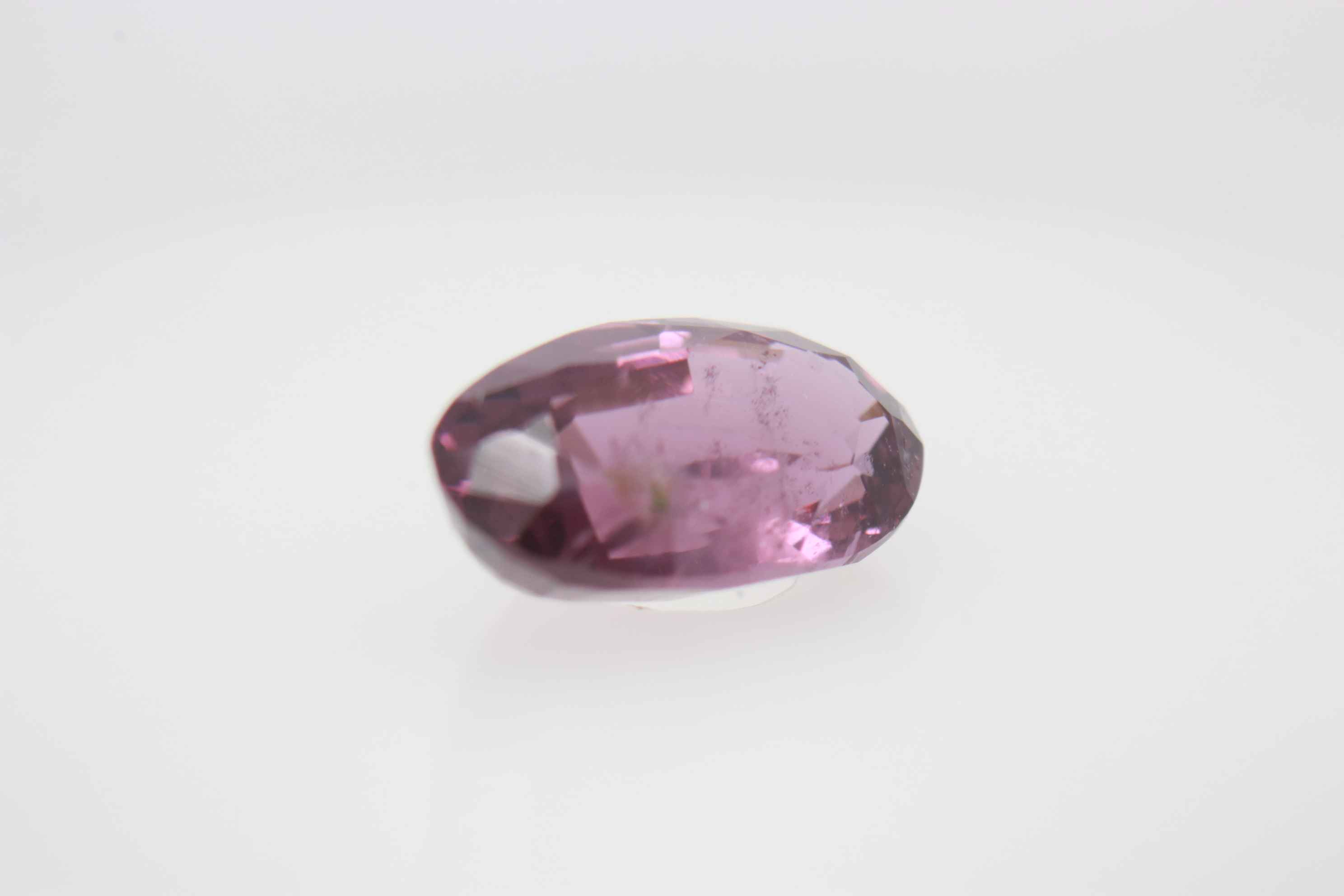 1.55ct Deep Pink Spinel Cloud Oval Shape (9.3x5.4x3.6 mm) Unheated gemstone from Sri Lanka