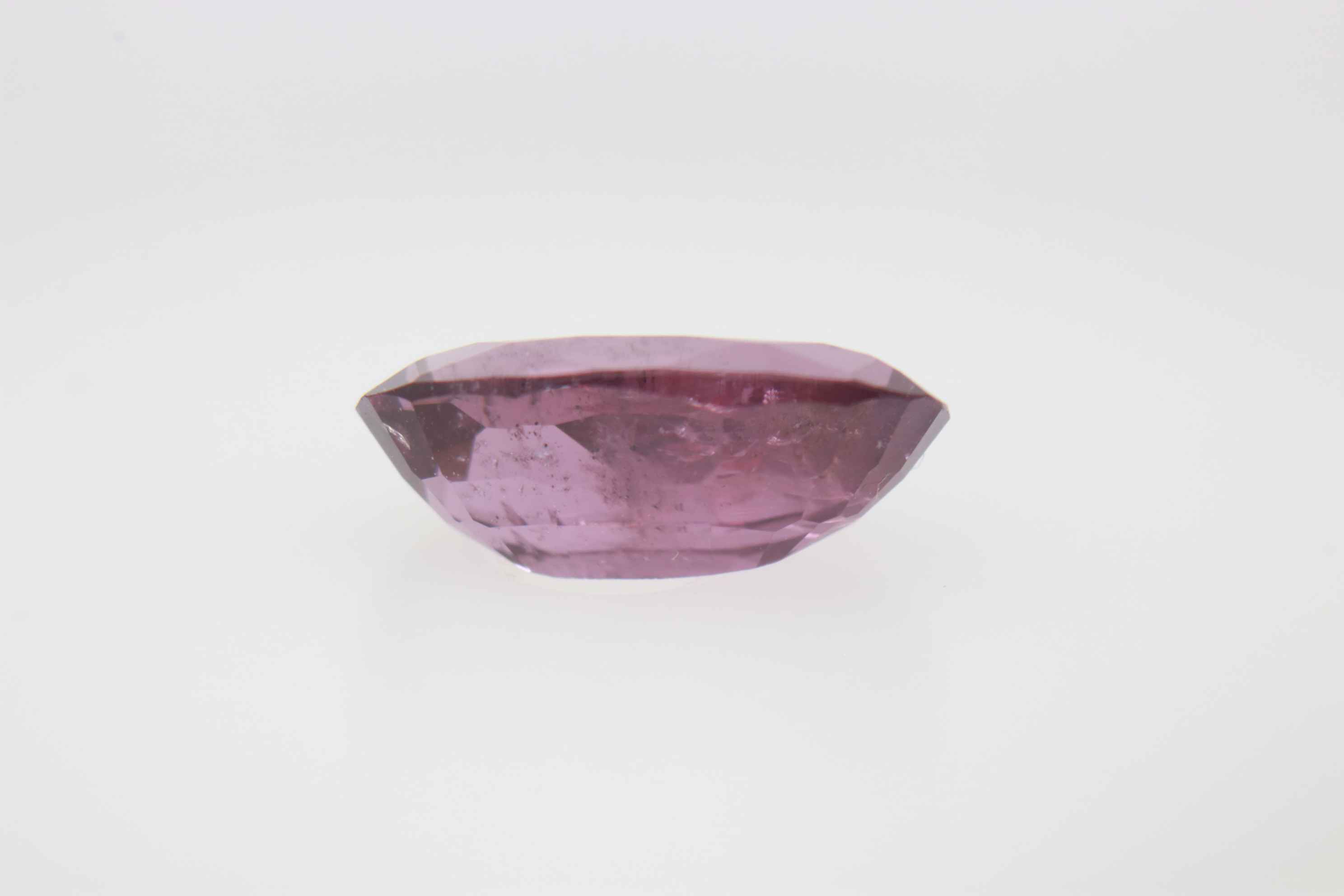 1.55ct Deep Pink Spinel Cloud Oval Shape (9.3x5.4x3.6 mm) Unheated gemstone from Sri Lanka