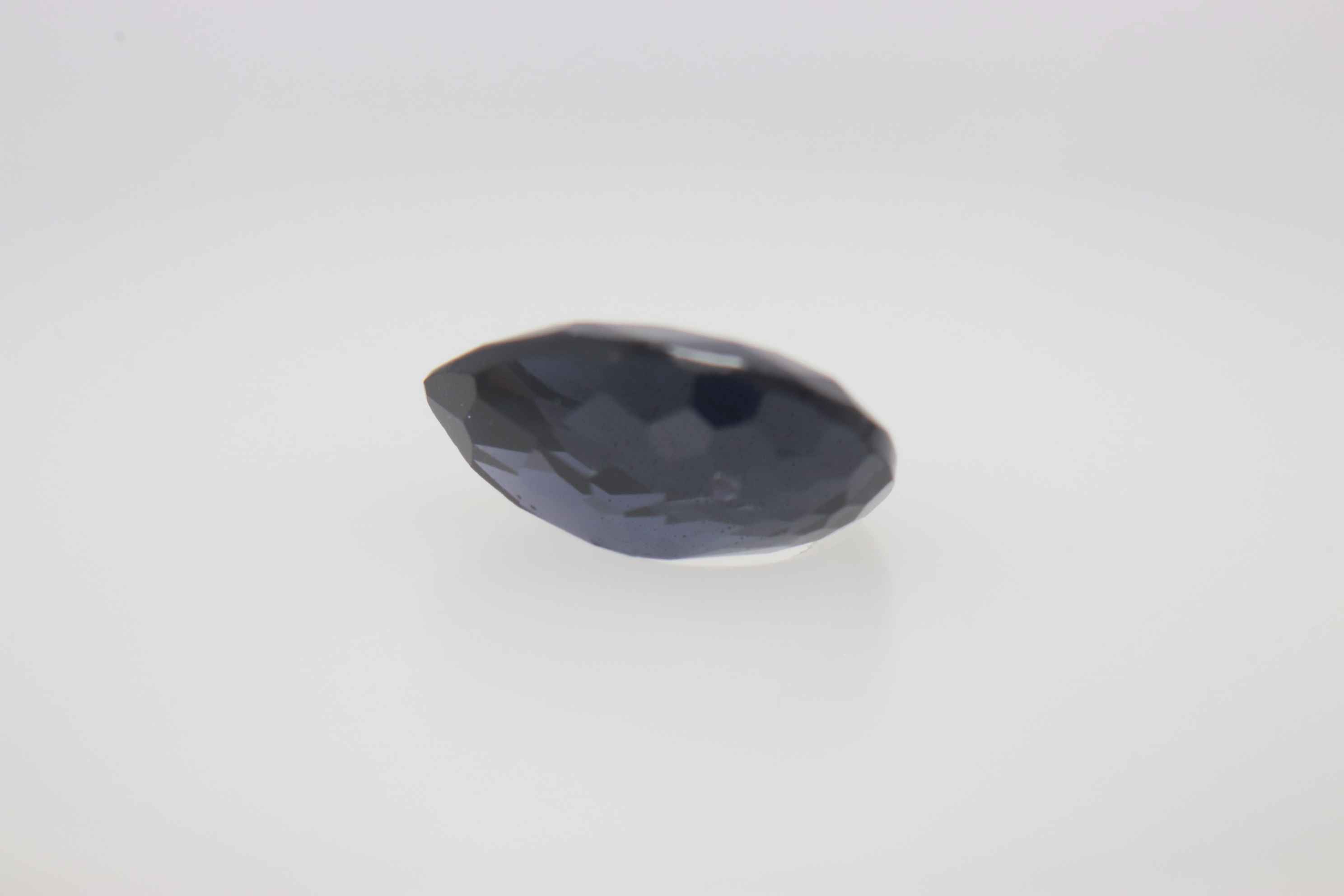 1.4ct Dark Blue Spinel SI1 Pear Shape (6x7.9x3.3 mm) Unheated gemstone from Sri Lanka