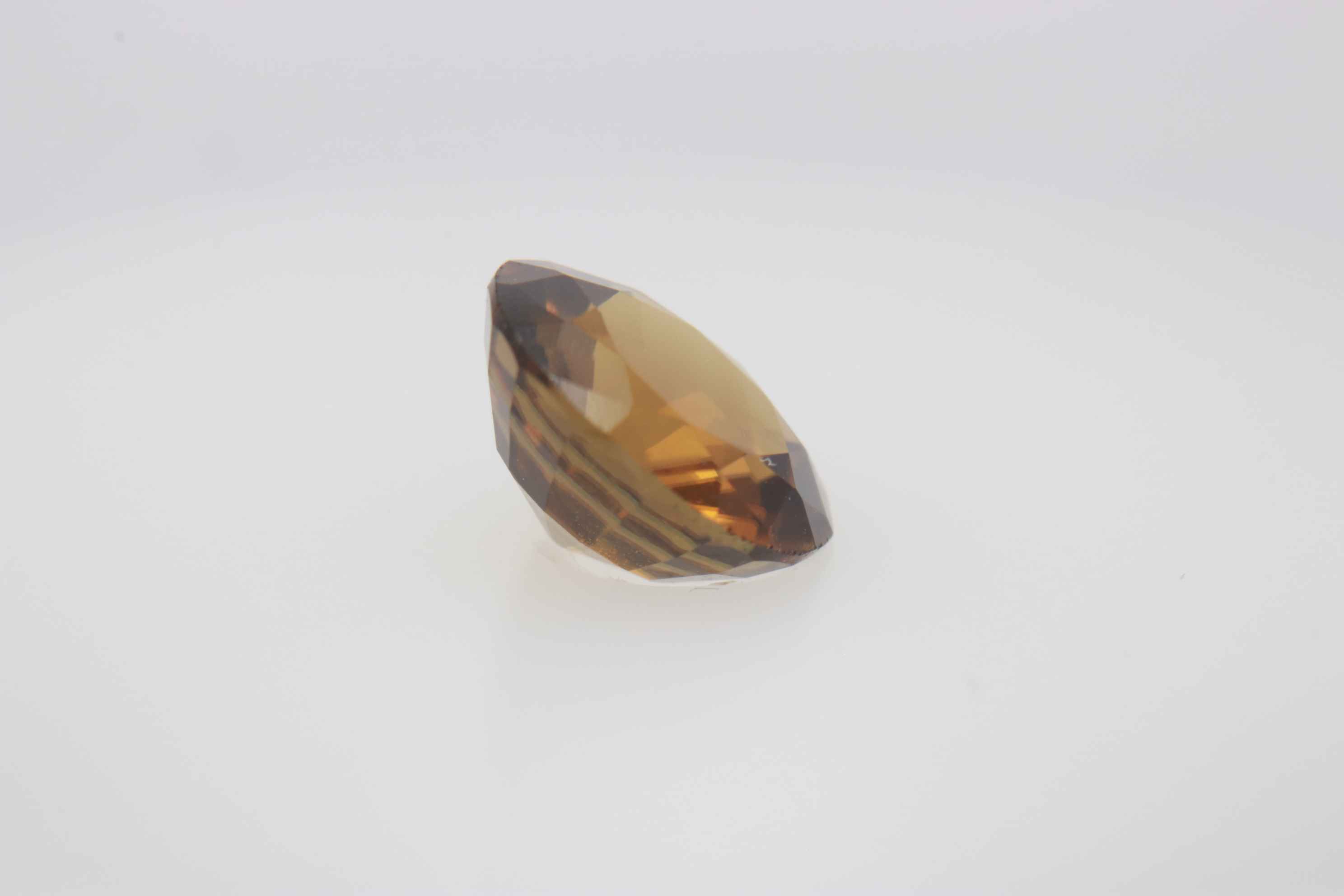 1.1ct Dark Orange Spinel VVS Oval Shape (6.6x3.6x0 mm) Unheated gemstone from Sri Lanka