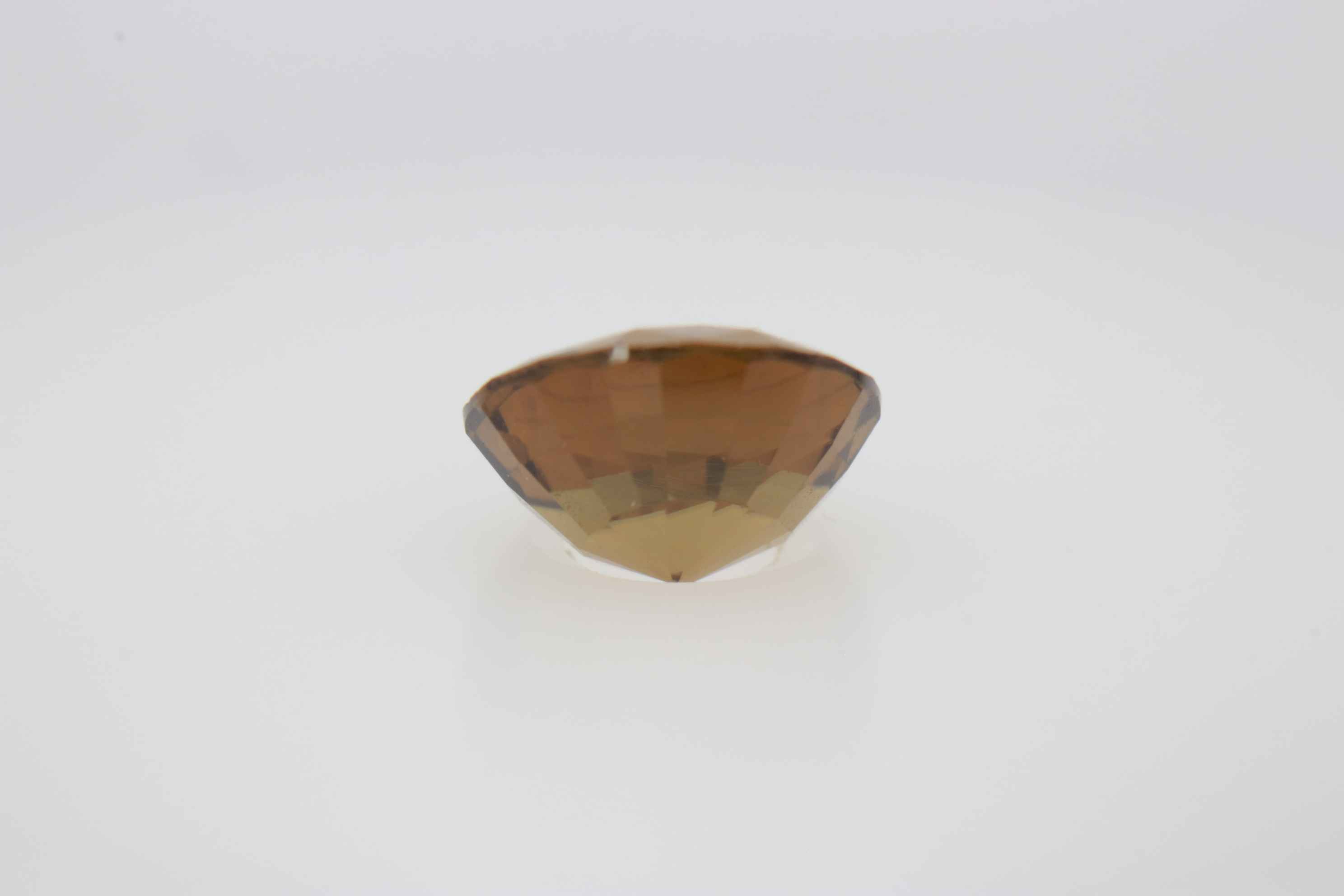 1.1ct Dark Orange Spinel VVS Oval Shape (6.6x3.6x0 mm) Unheated gemstone from Sri Lanka