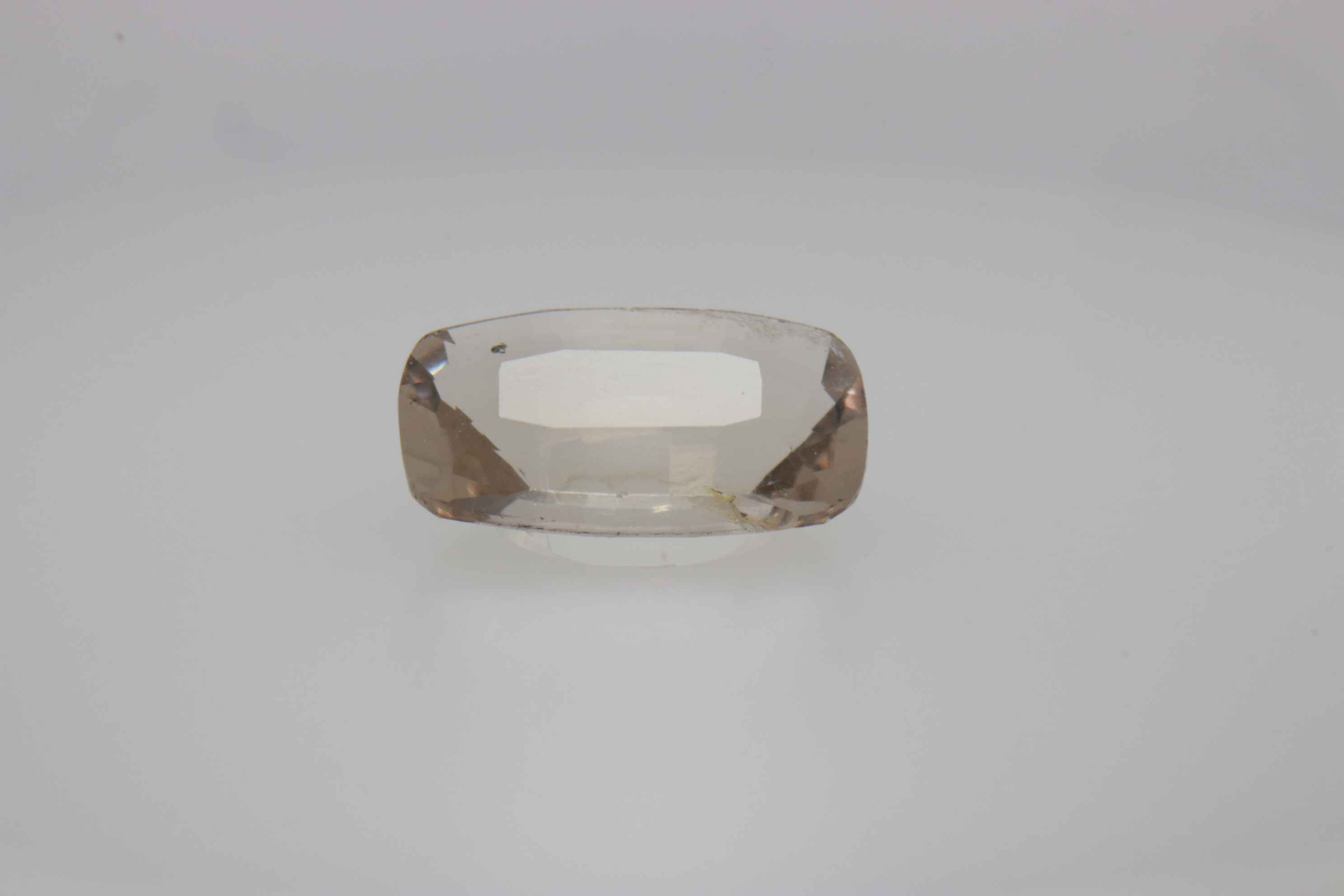 0.7ct White - Off Spinel SI1 Fancy Cushion Shape (7.3x4.4x2.8 mm) Unheated gemstone from Sri Lanka