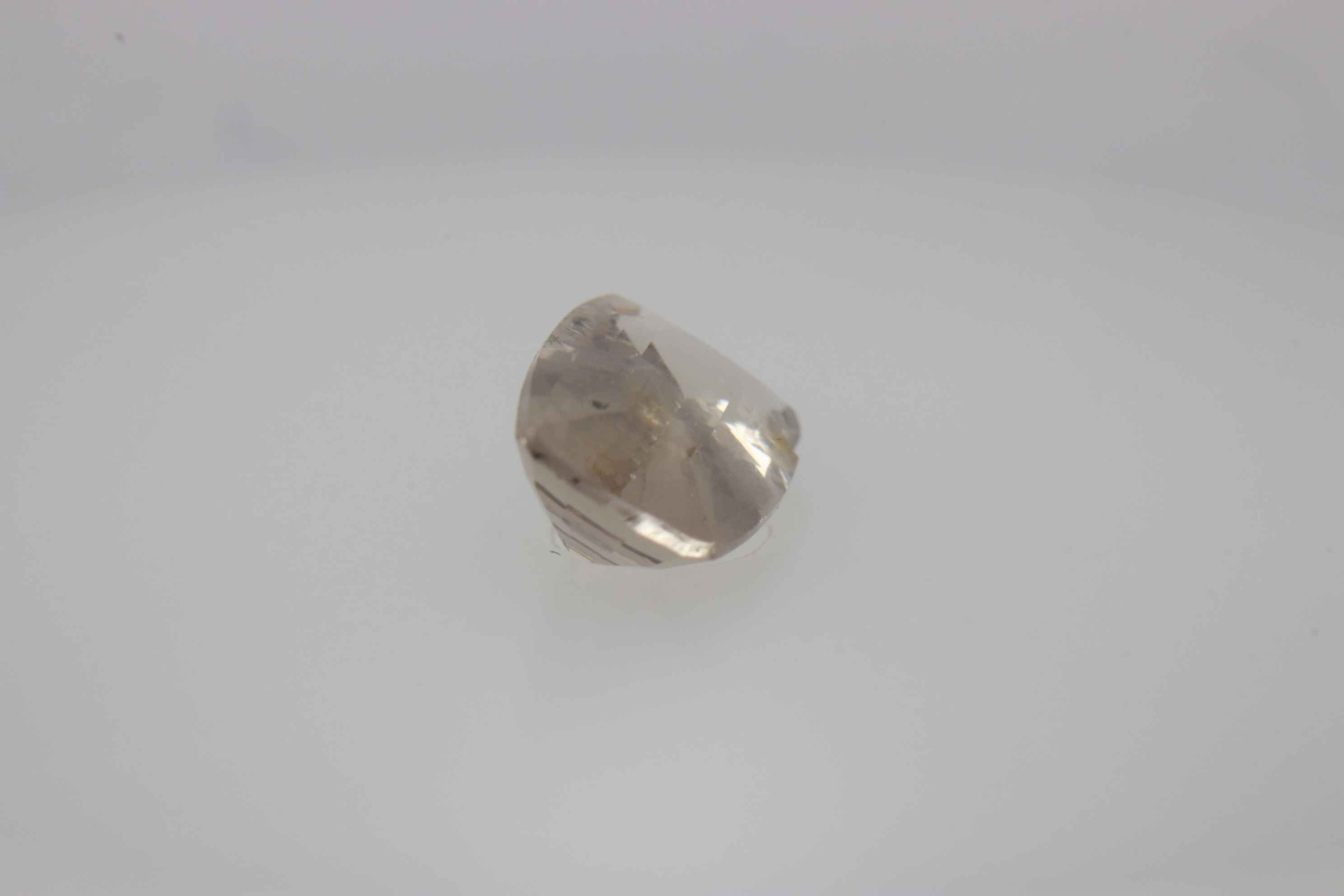 0.7ct White - Off Spinel SI1 Fancy Cushion Shape (7.3x4.4x2.8 mm) Unheated gemstone from Sri Lanka