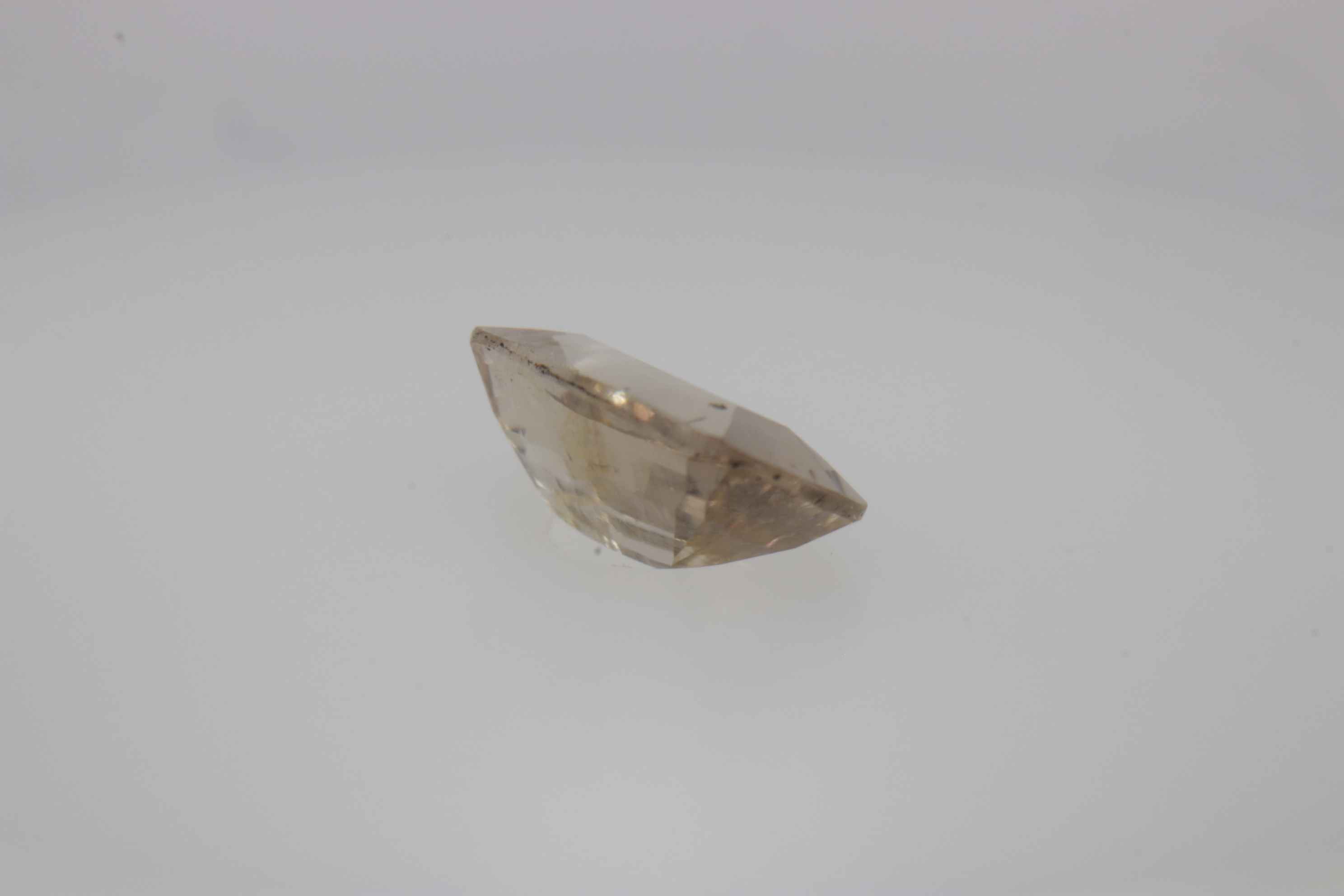 0.7ct White - Off Spinel SI1 Fancy Cushion Shape (7.3x4.4x2.8 mm) Unheated gemstone from Sri Lanka