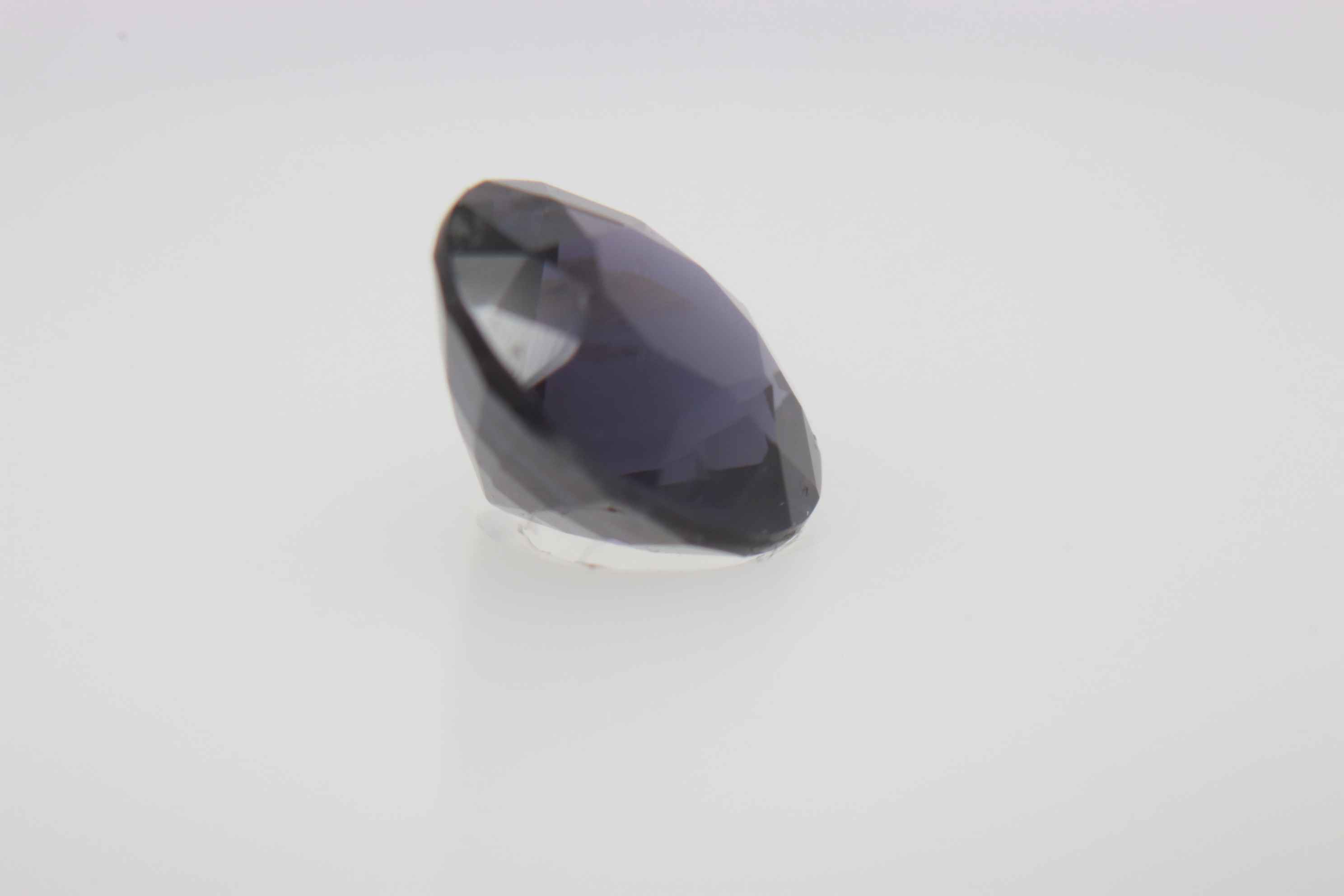0.8ct Purple Spinel Vs Round Shape (0x5.9x3.6 mm) Unheated gemstone from Sri Lanka