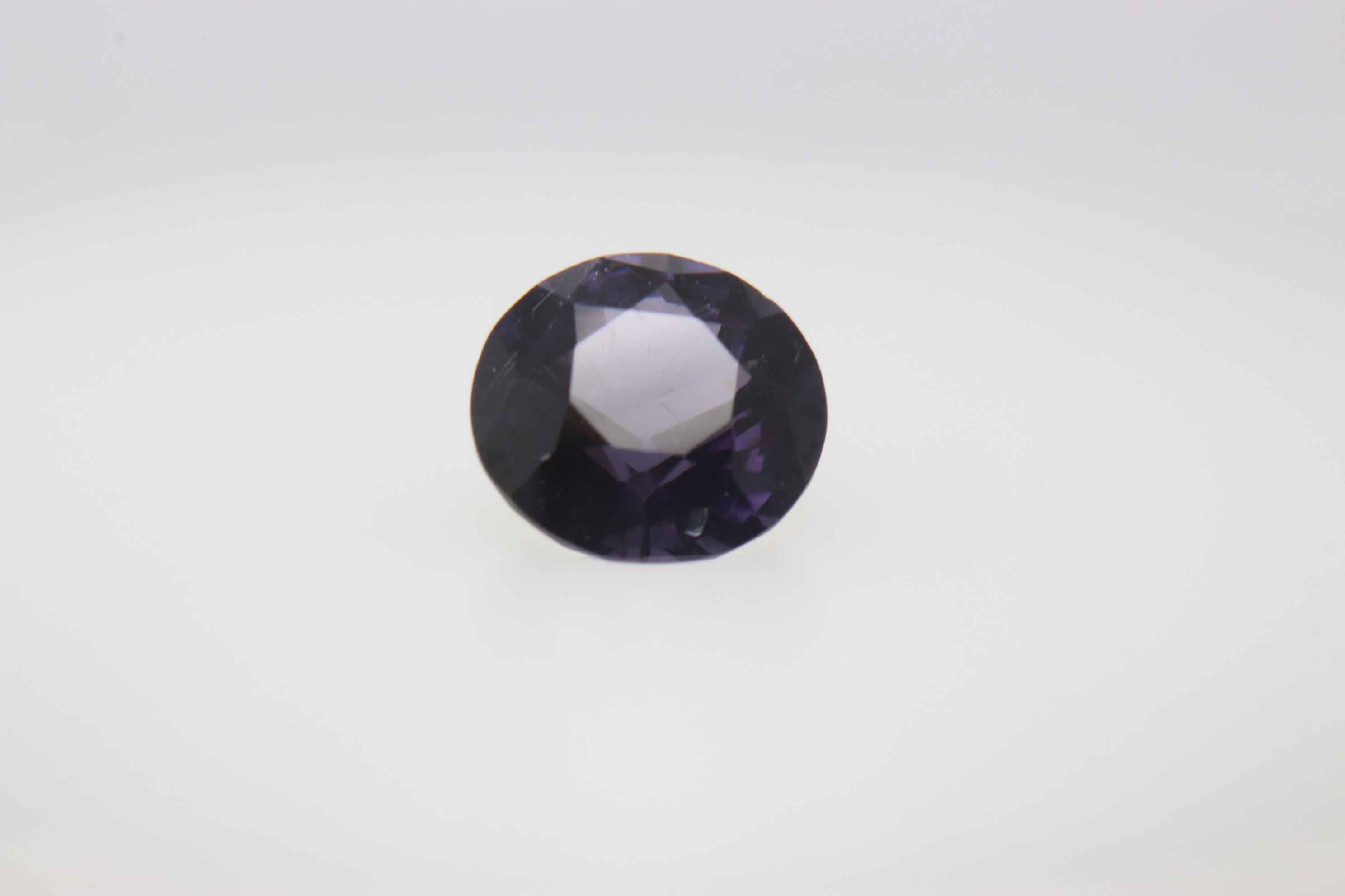 0.8ct Cobolt Spinel Vs Round Shape (0x5.7x4.1 mm) Unheated gemstone from Sri Lanka