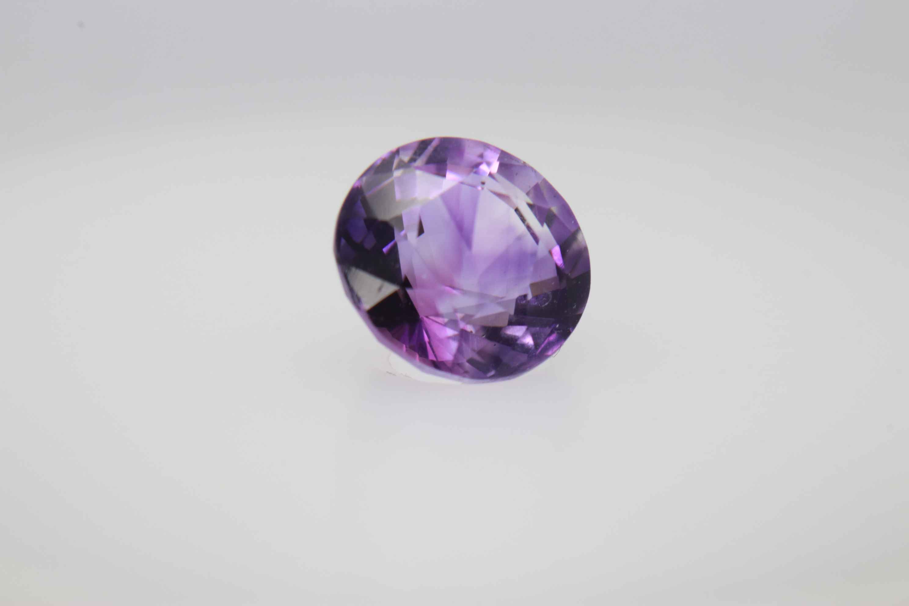 1.1ct Purple Spinel VVS Round Shape (0x6.2x4.5 mm) Unheated gemstone from Sri Lanka