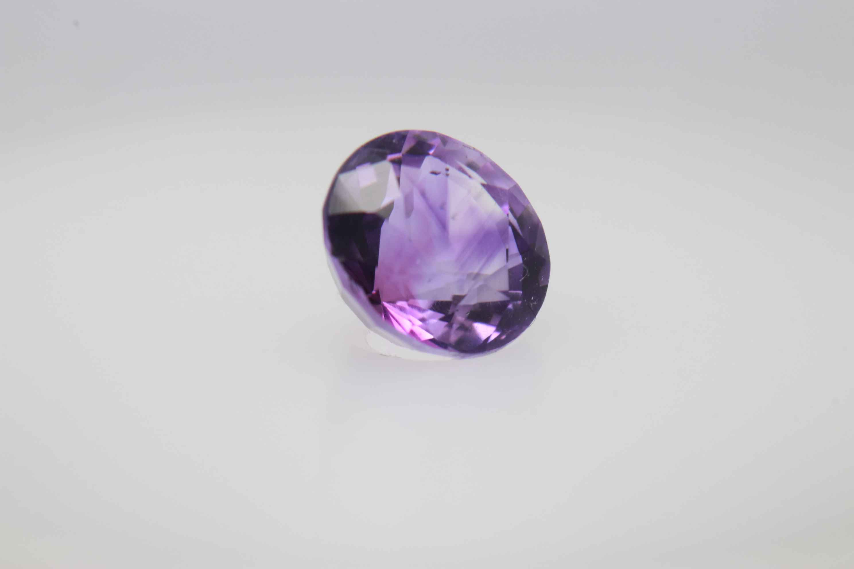 1.1ct Purple Spinel VVS Round Shape (0x6.2x4.5 mm) Unheated gemstone from Sri Lanka