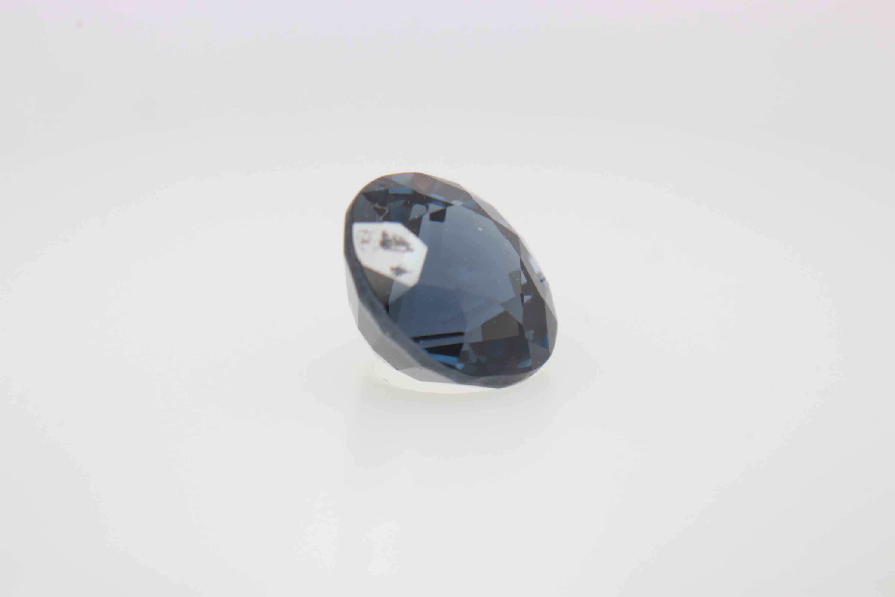 1.1ct Cobolt Spinel VVS Round Shape (0x5.9x4.1 mm) Unheated gemstone from Sri Lanka