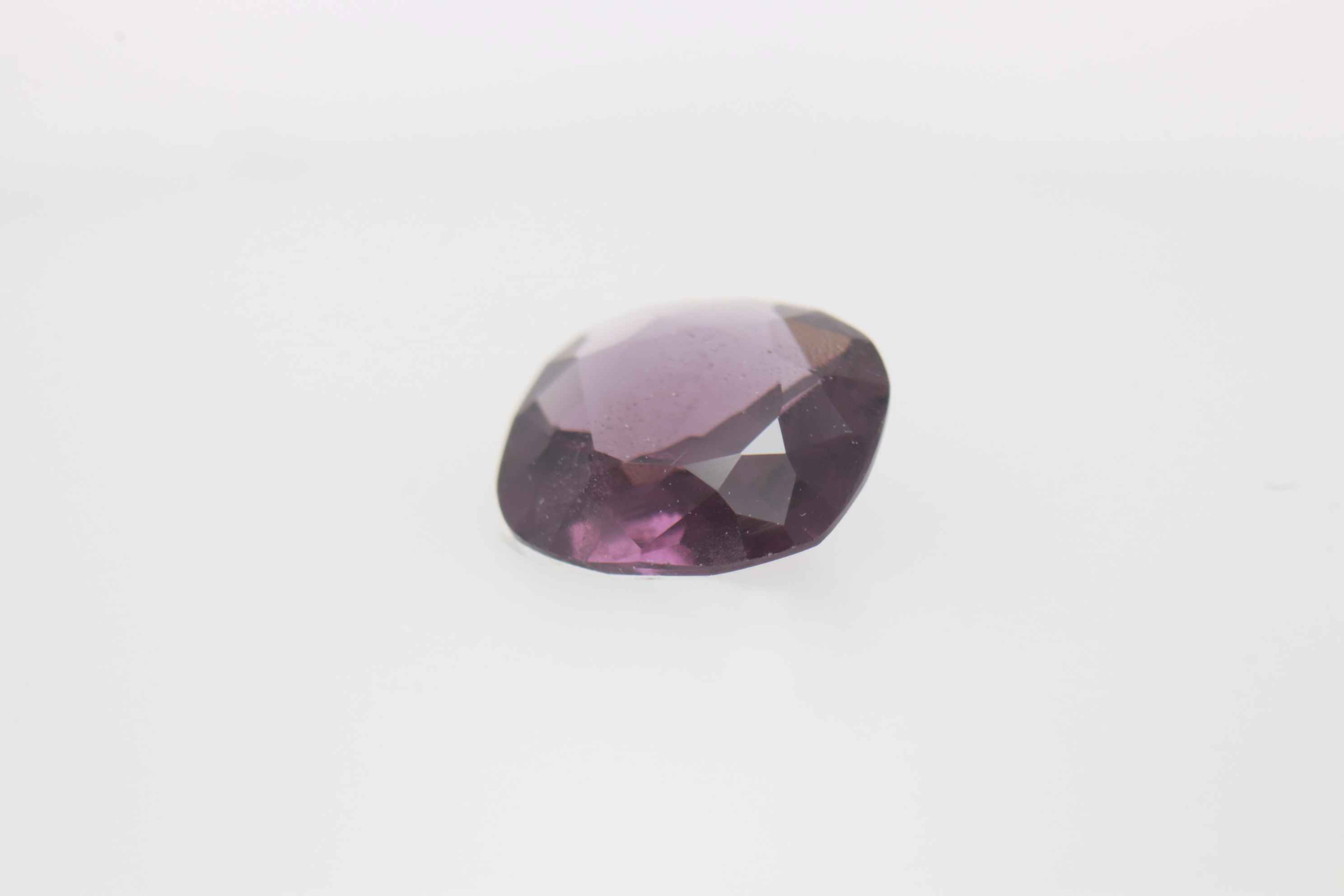 0.8ct Purple Spinel Vs1 Round Shape (0x6.1x2.4 mm) Unheated gemstone from Sri Lanka