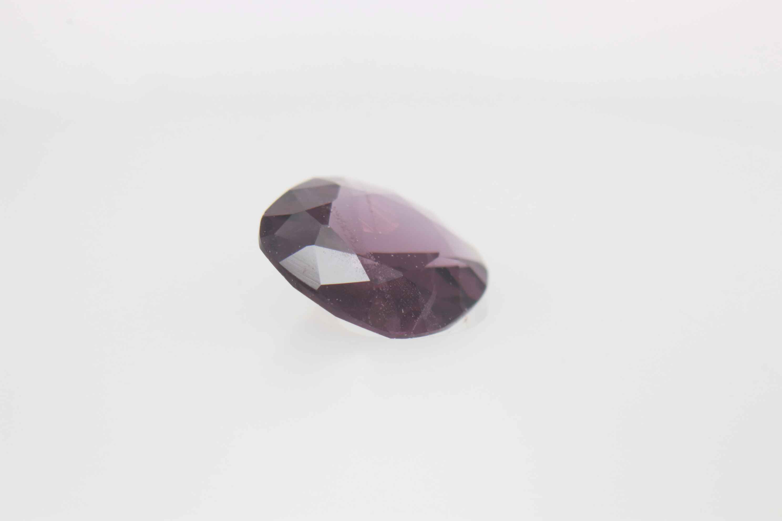 0.8ct Purple Spinel Vs1 Round Shape (0x6.1x2.4 mm) Unheated gemstone from Sri Lanka