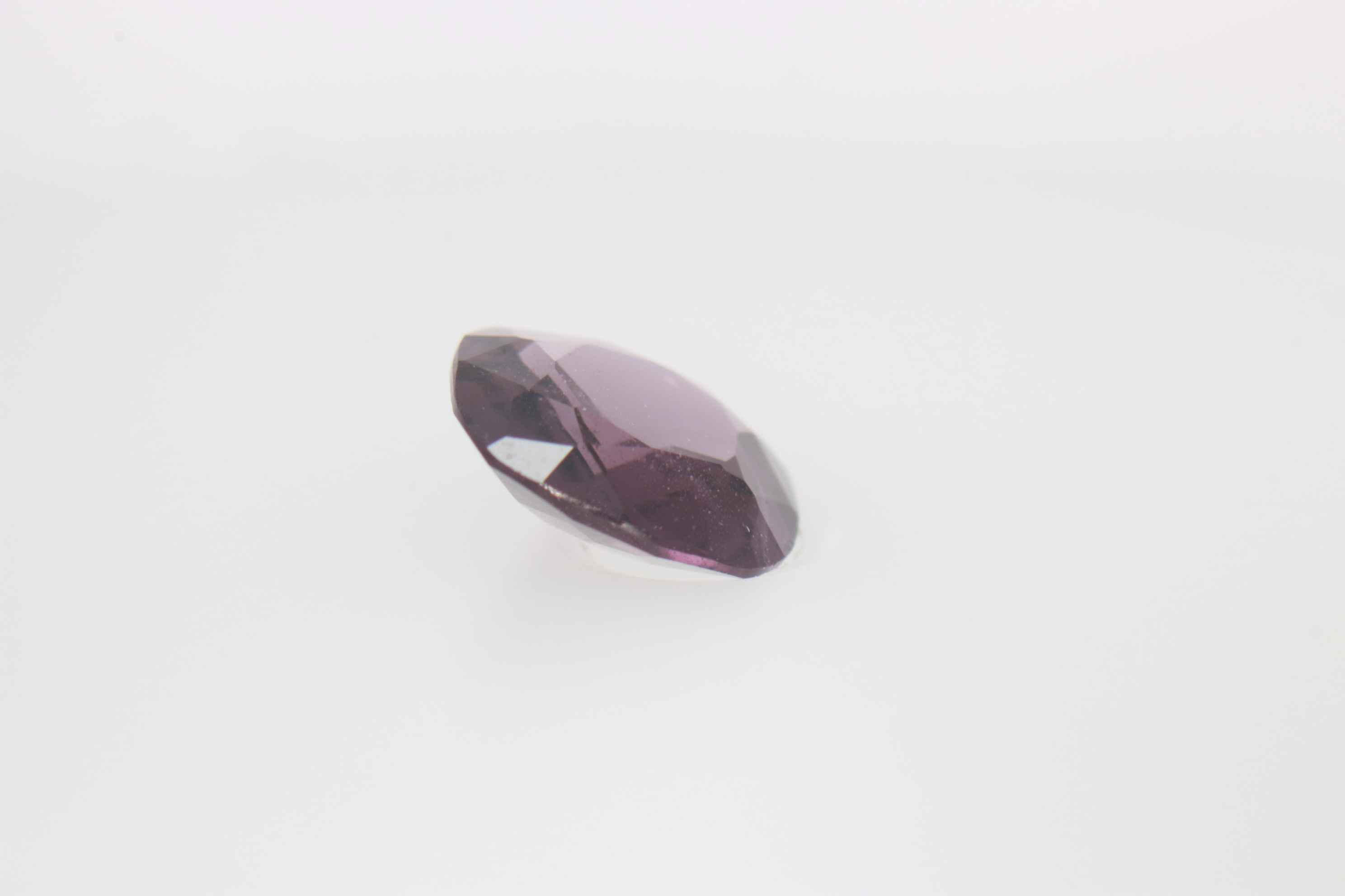 0.8ct Purple Spinel Vs1 Round Shape (0x6.1x2.4 mm) Unheated gemstone from Sri Lanka