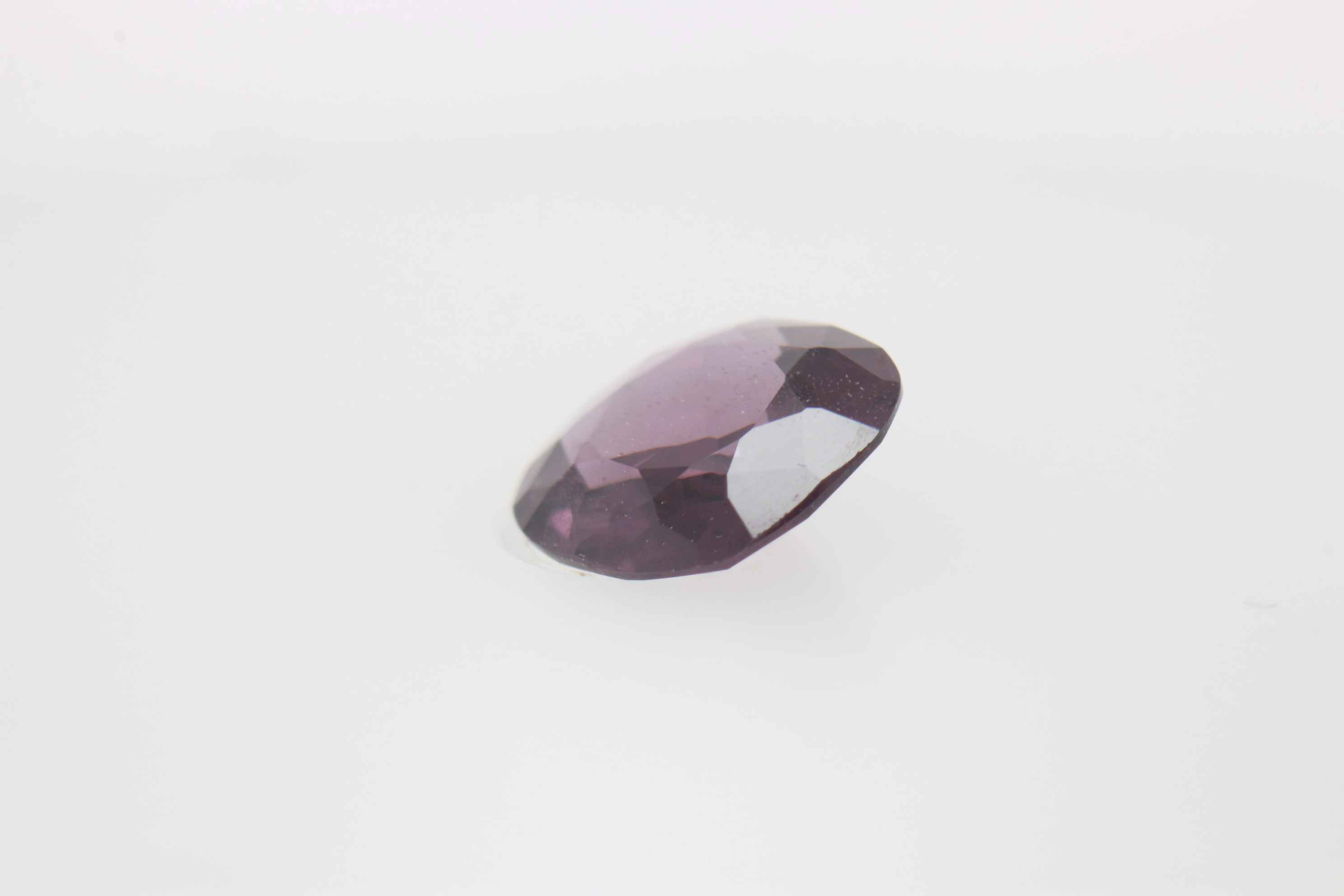 0.8ct Purple Spinel Vs1 Round Shape (0x6.1x2.4 mm) Unheated gemstone from Sri Lanka