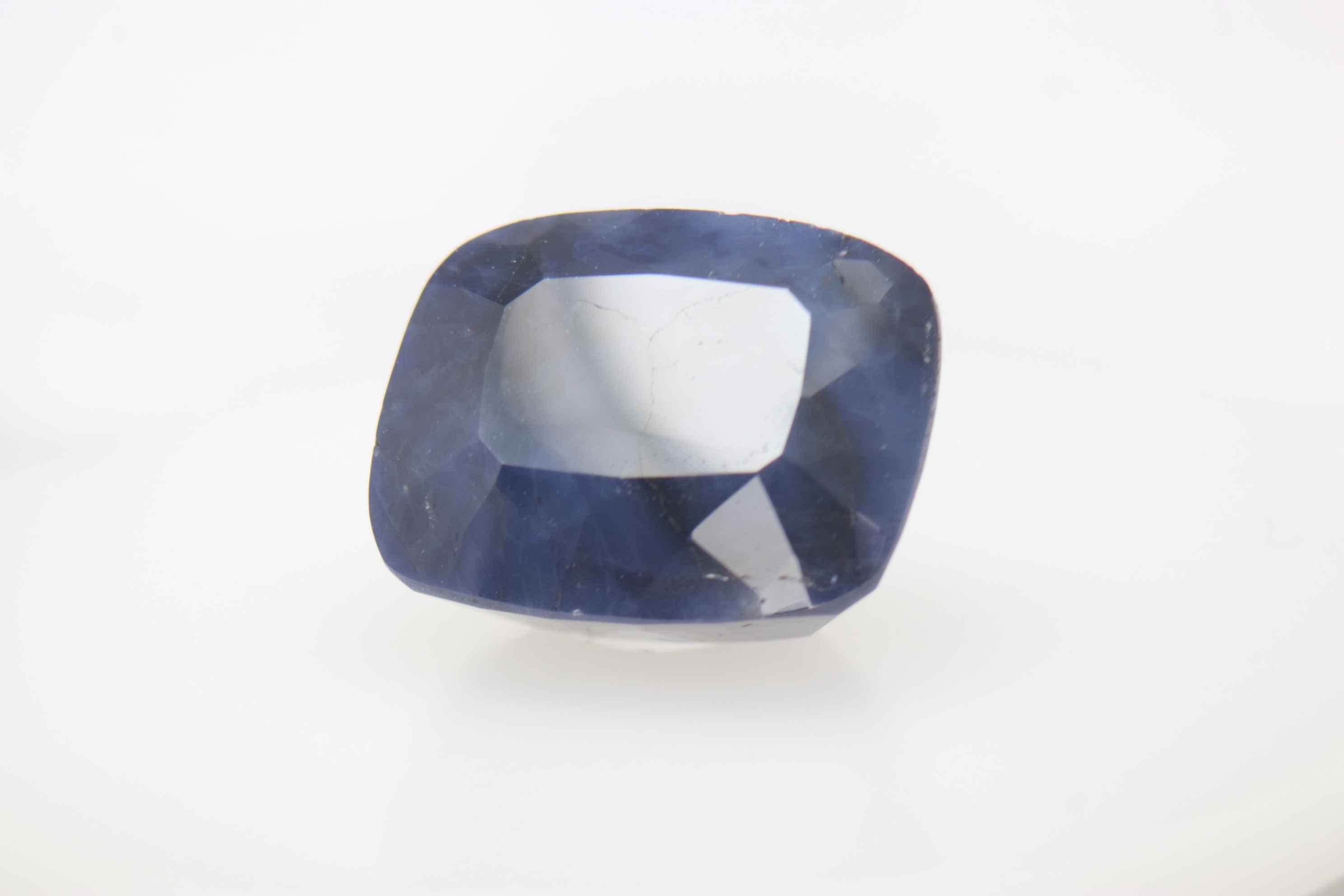 9.8ct Blue Sapphire SI1 Fancy Cushion Shape (12.5x10.6x7.4 mm) Heated gemstone from Sri Lanka