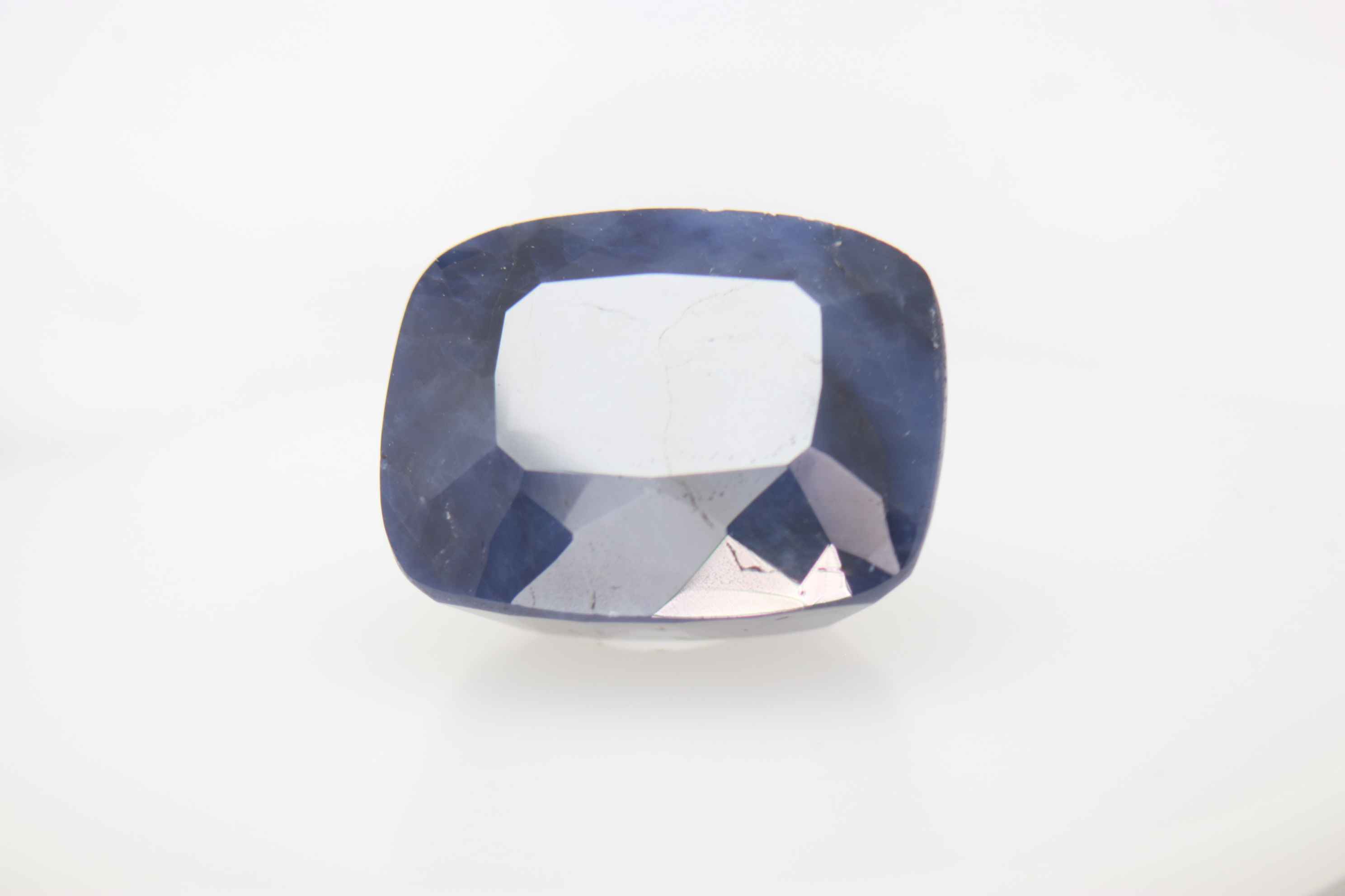 9.8ct Blue Sapphire SI1 Fancy Cushion Shape (12.5x10.6x7.4 mm) Heated gemstone from Sri Lanka
