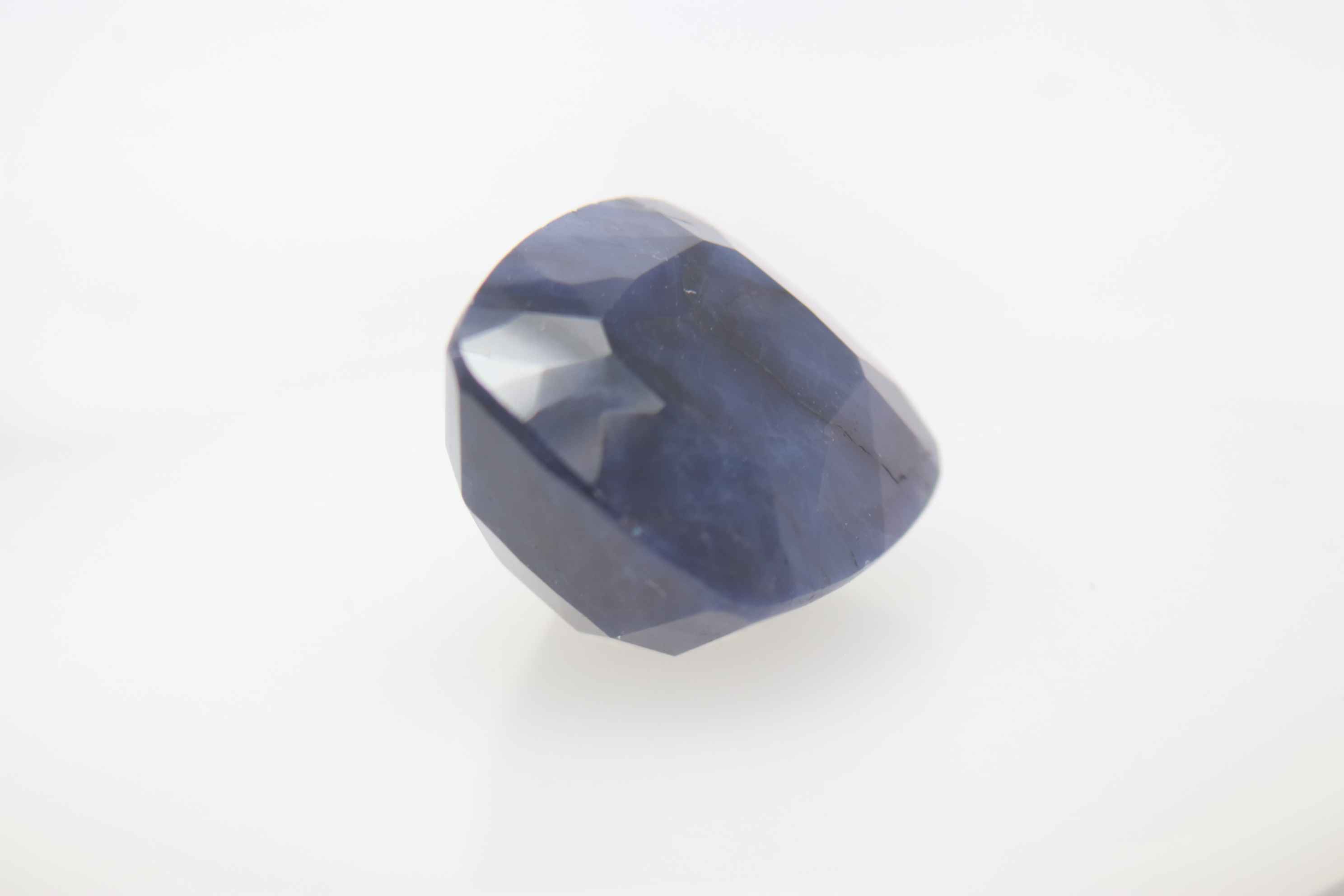 9.8ct Blue Sapphire SI1 Fancy Cushion Shape (12.5x10.6x7.4 mm) Heated gemstone from Sri Lanka