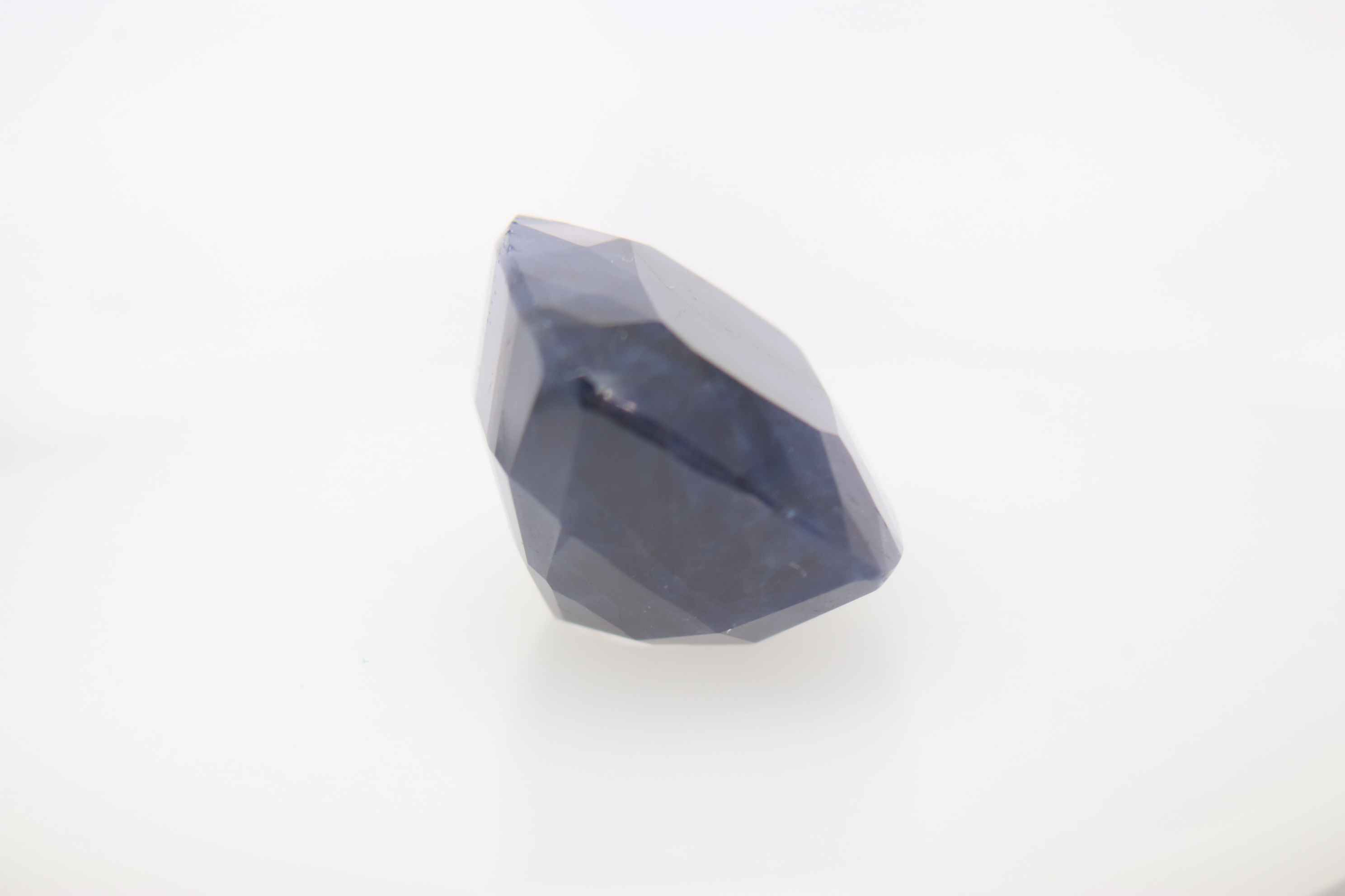 9.8ct Blue Sapphire SI1 Fancy Cushion Shape (12.5x10.6x7.4 mm) Heated gemstone from Sri Lanka