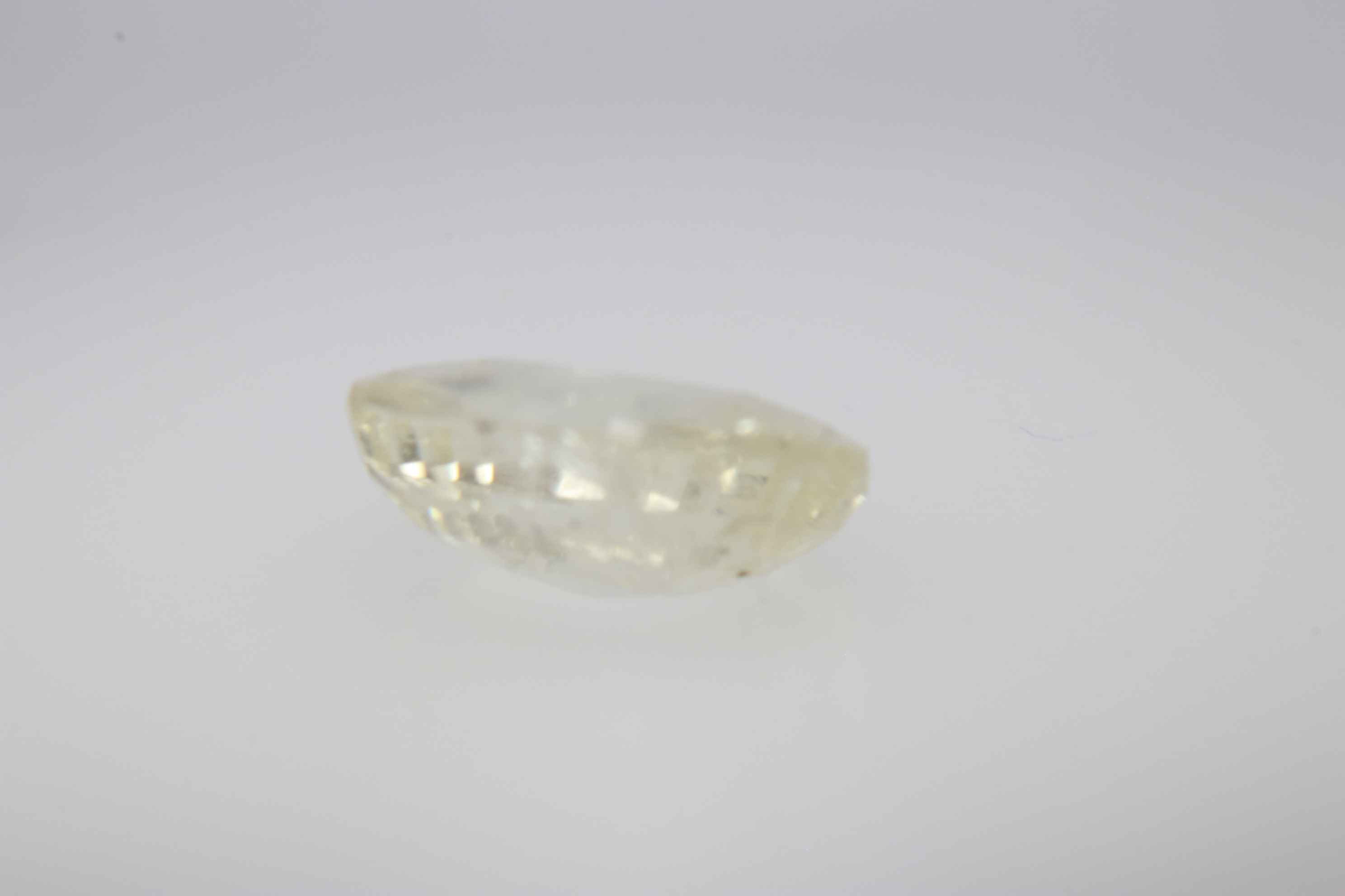 1.8ct Light Goldenrod Yellow Sapphire Vs1 Oval Shape (8.1x6.5x3.3 mm) Unheated gemstone from Sri Lanka