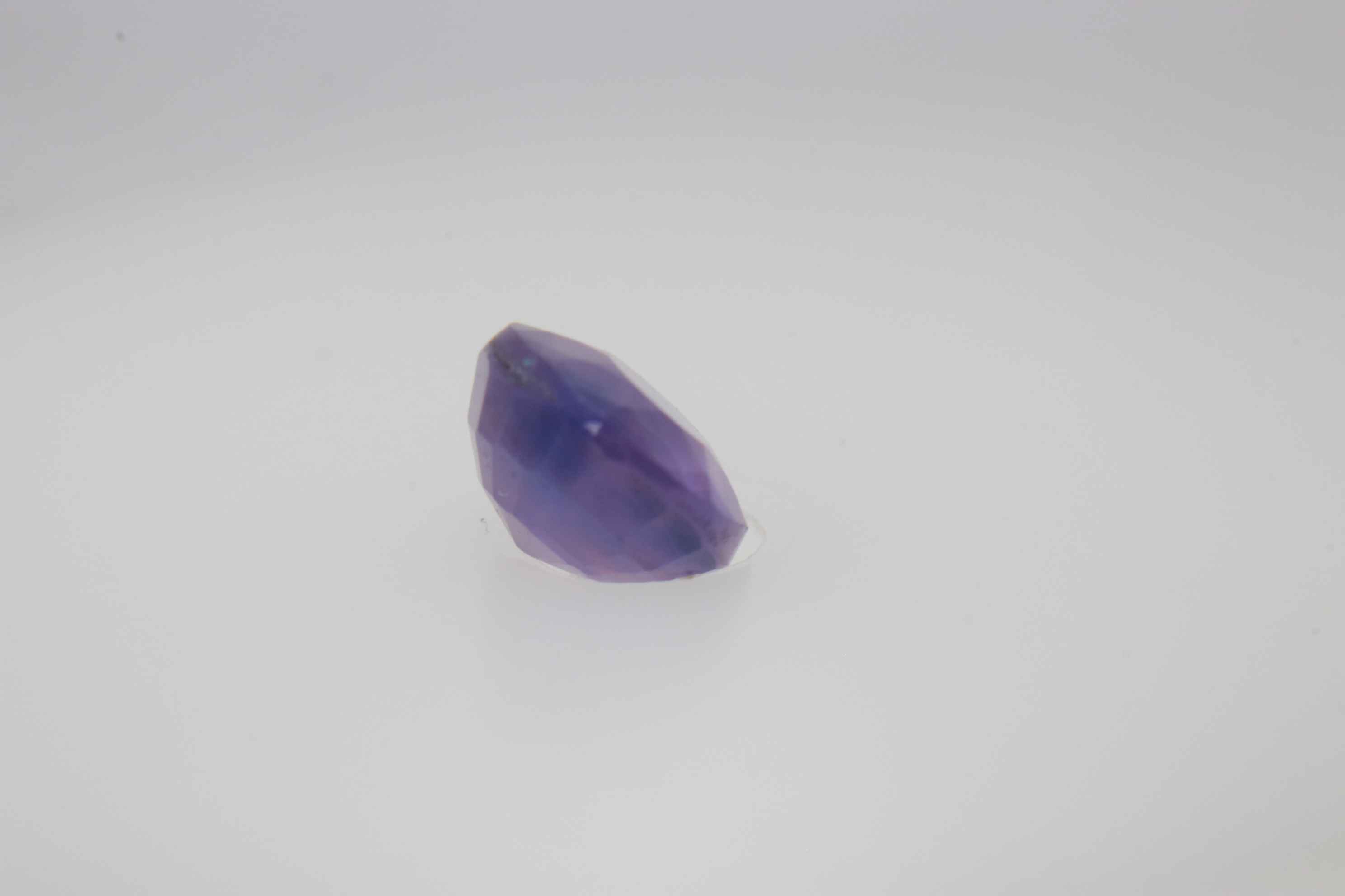 0.85ct Lavender Blush Sapphire VVS Round Shape (0x4.9x5.3 mm) Unheated gemstone from Sri Lanka