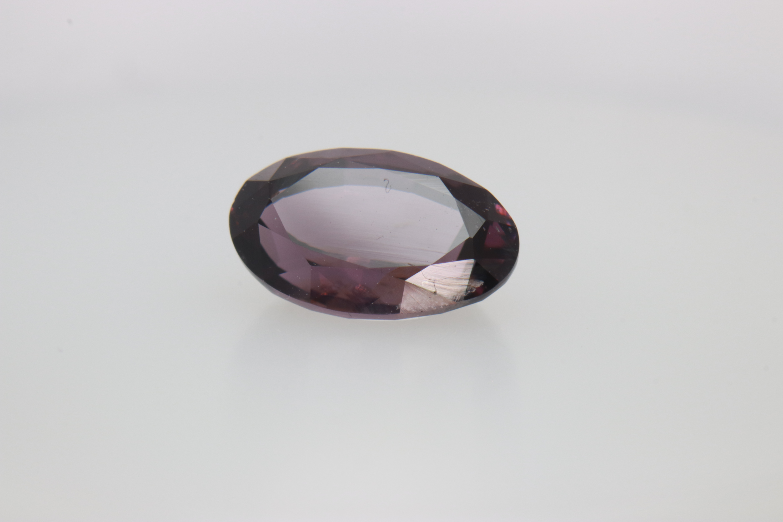1.25ct Purple Spinel SI1 Oval Shape (7.9x5x3.8 mm) Unheated gemstone from Sri Lanka