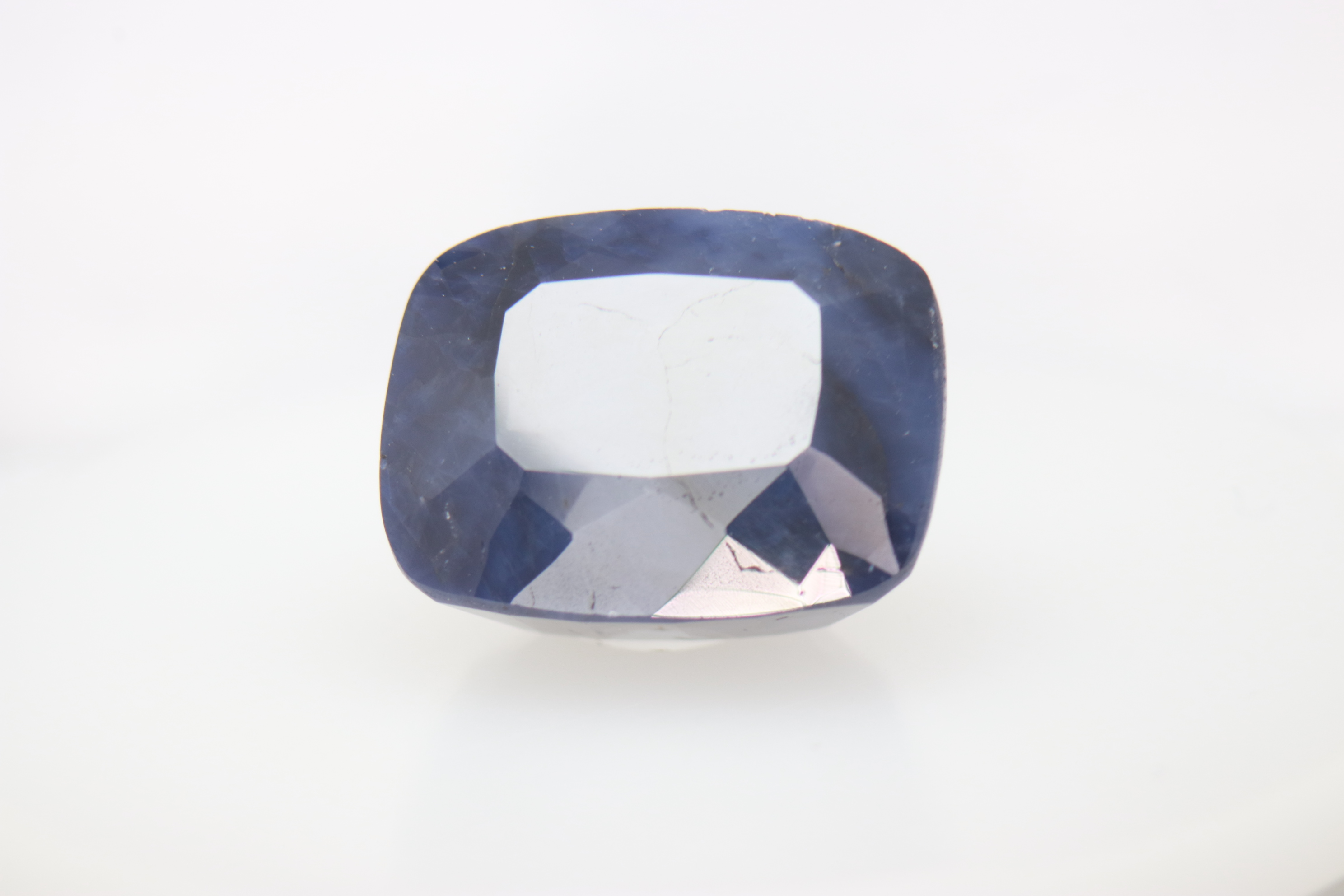 9.8ct Blue Sapphire SI1 Fancy Cushion Shape (12.5x10.6x7.4 mm) Heated gemstone from Sri Lanka